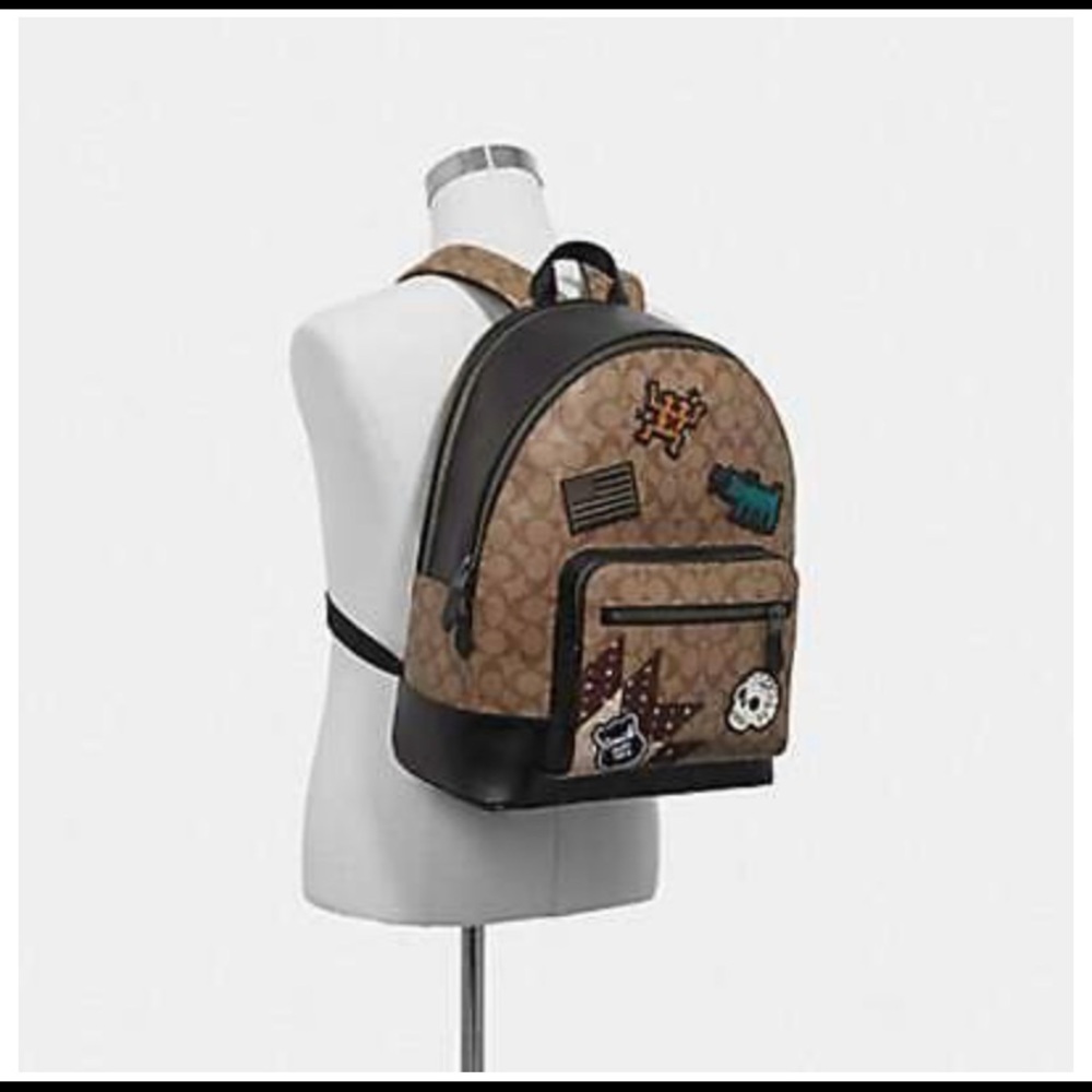 Limited Edition Coach x Keith Haring Backpack